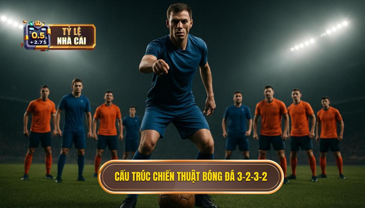 Cấu trúc nền tảng của Chiến thuật bóng đá 3-2-3-2