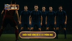 Chiến thuật bóng đá 4-1-4-1 phòng ngự