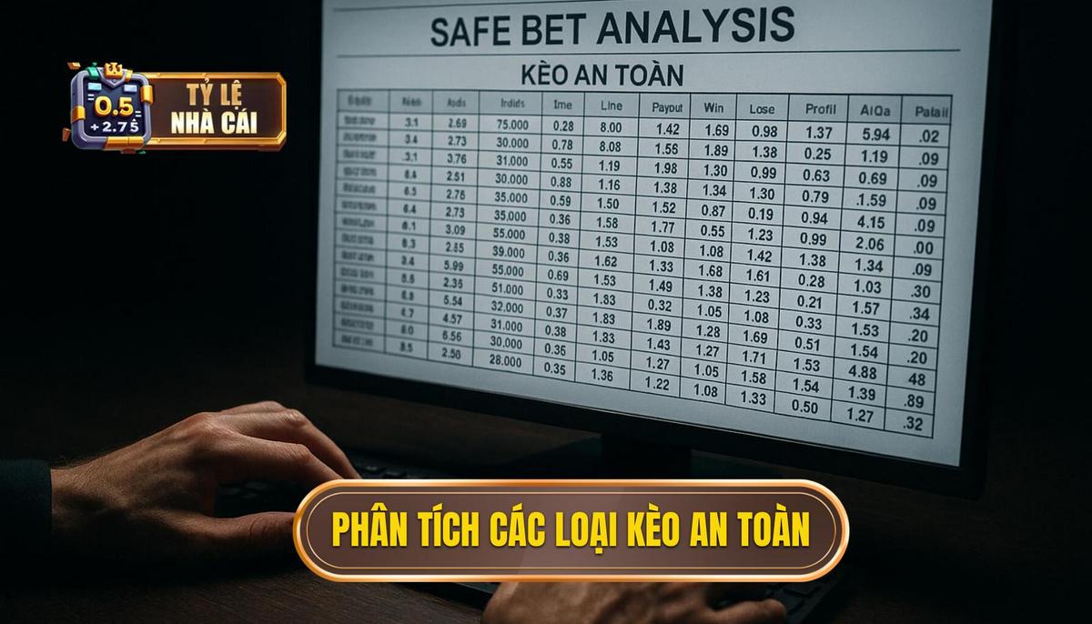 Phân tích các loại kèo có tính an toàn cao