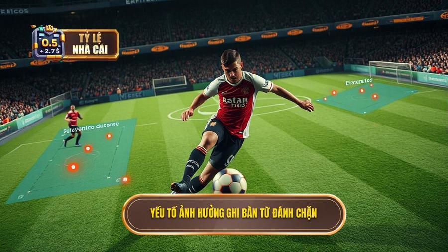 3. Yếu tố ảnh hưởng ghi bàn từ đánh chặn