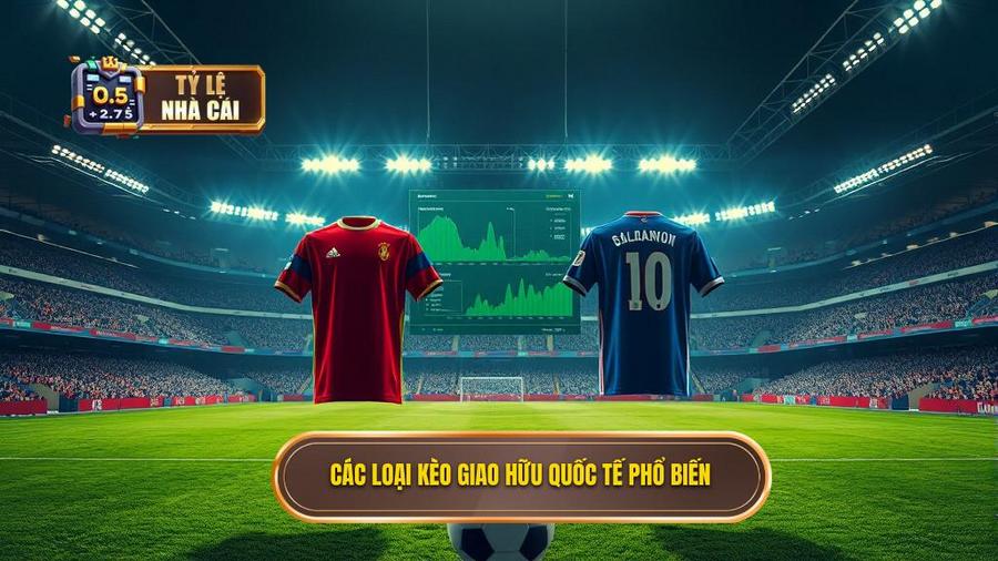 2. Các loại tỷ lệ kèo giao hữu quốc tế phổ biến hiện nay