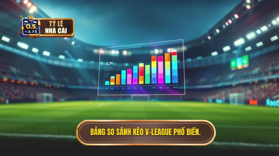 Bảng so sánh các mức kèo phổ biến tại V-League