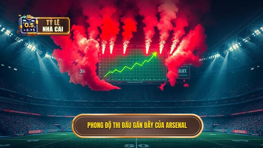 Cái nhìn tổng quan về phong độ gần đây của Arsenal