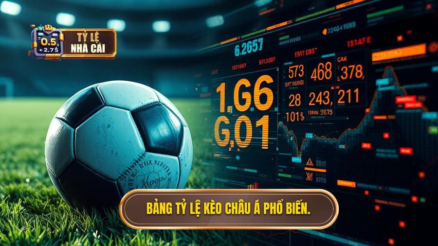 Các tỷ lệ phổ biến trong Kèo cược châu Á và cách đọc