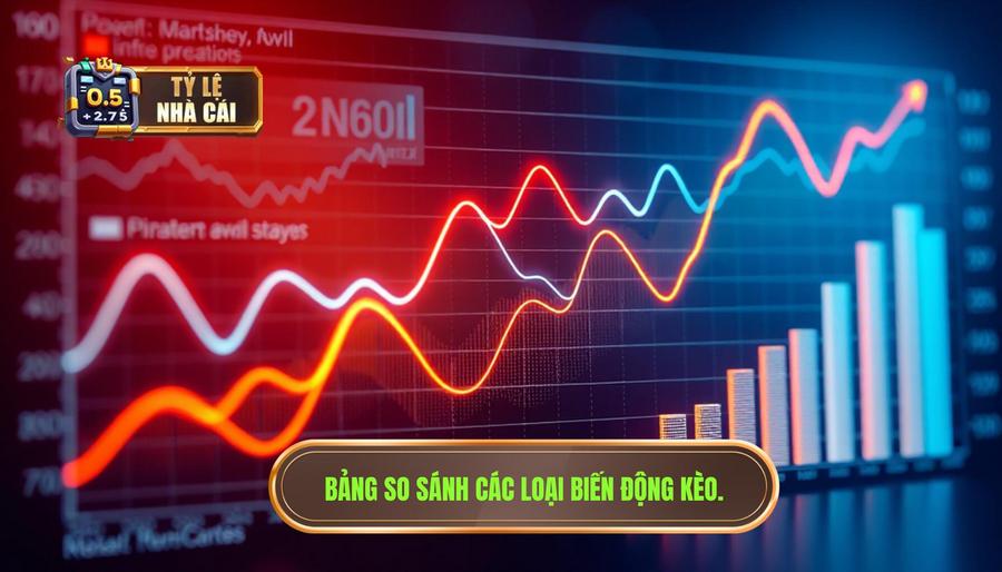 Bảng so sánh các loại biến động kèo phổ biến